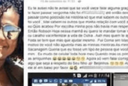 Mulher trai o namorado e posta fotos com outro em motel no seu perfil: “Eu te avisei”