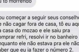 A história hilária da garota que foi soltar um na casa do namorado e passou a pior vergonha de sua vida