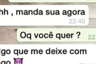 Quando a conversa do WhatsApp começa a pegar fogo