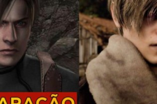 Comparação Resident Evil 4 original e remake