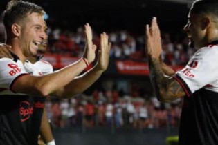 Golaços! São Paulo vence a Inter de Limeira de goleada