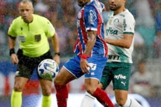 Bahia quebra a invencibilidade do Palmeiras no Brasileirão 2023