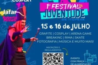 1° Festival da Juventude de Itupeva terá Concurso Cosplay com premiação em dinheiro