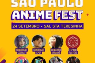 Anime Fest chega na cidade de São Paulo em Setembro