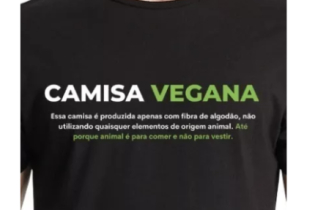 Camiseta vegana