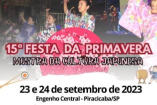 15ª Festa da Primavera acontece nos dias 23 e 24 de setembro em Piracicaba