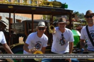 Com Charanga, músicas típicas e cerveja sazonal, Mureta Choperia promove Oktoberfest no Mercado Novo