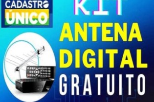 Kit Antena Digital gratuito no Brasil: Saiba quem pode receber