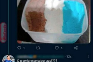 Qual o sabor do azul?