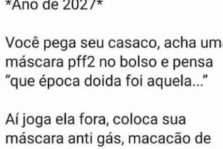 Imagina só: a gente, em 2027