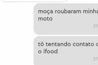 Roubo de moto e a tragédia do lanche: A saga do iFood!